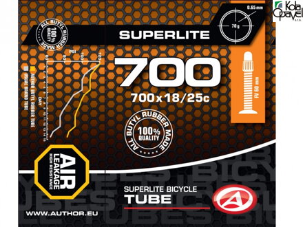 AUTHOR Duše AT-ROAD-700C SuperLite FV60 černá