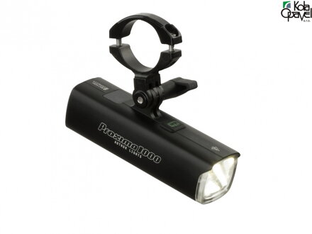 AUTHOR Světlo př. PROXIMA 1000 lm / GoPro 25- 32 clamp USB Alloy černá
