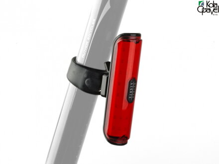 AUTHOR Světlo zad. A-Pilot USB CobLed 50 lm černá/červené-sklo